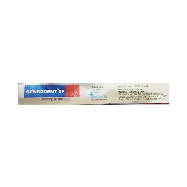 SENSODENT KF Foaming Dental Gel 50gm - Global Surgicals