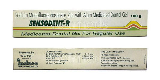 Sensodent R Touth Paste 100gm (N) - Global Surgicals