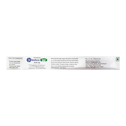 SENSOFORM NO ADDED SUGAR Dental Cream 60g - Global Surgicals