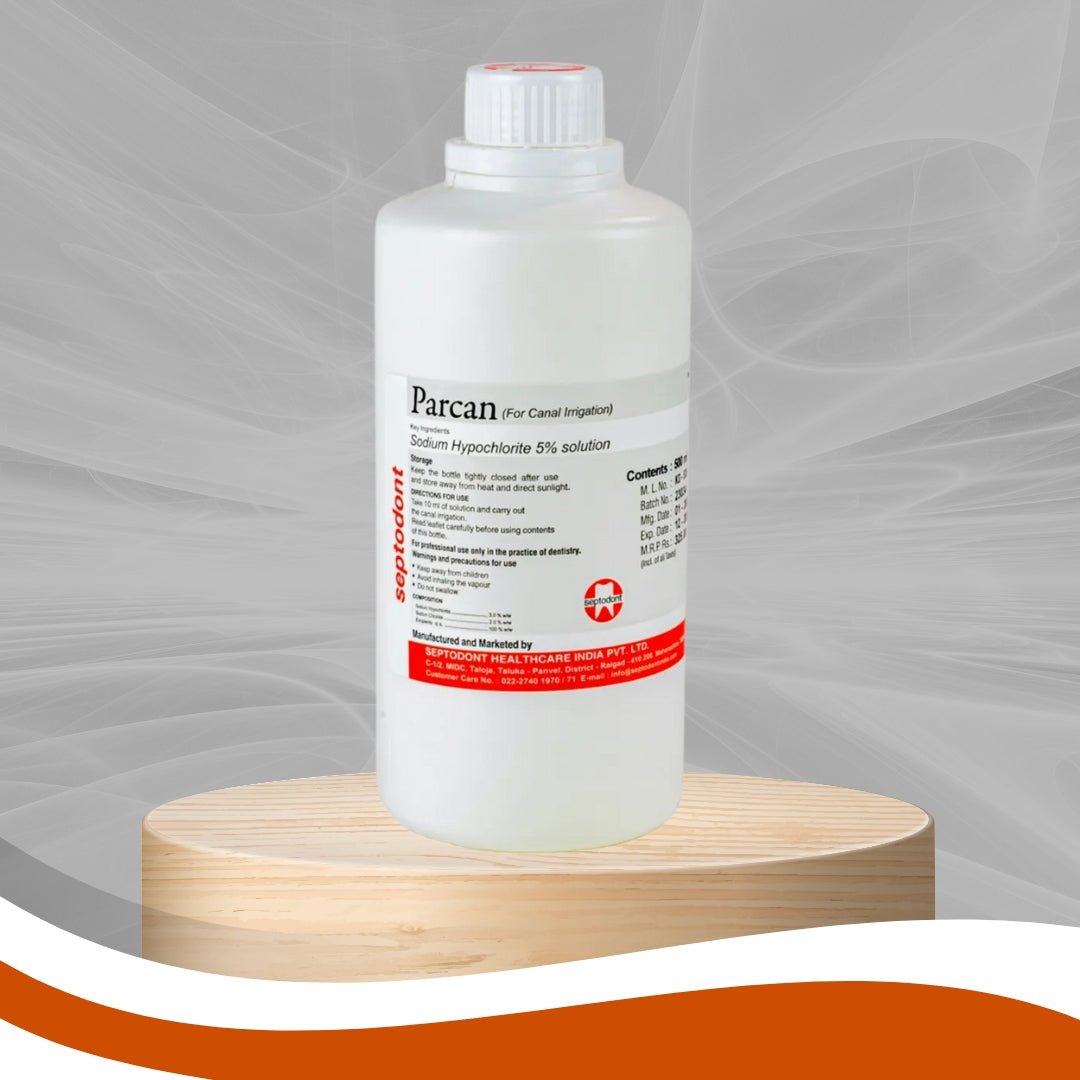 Sepdtodont Parcan 5% Canal Irrigation Solution - Global Surgicals