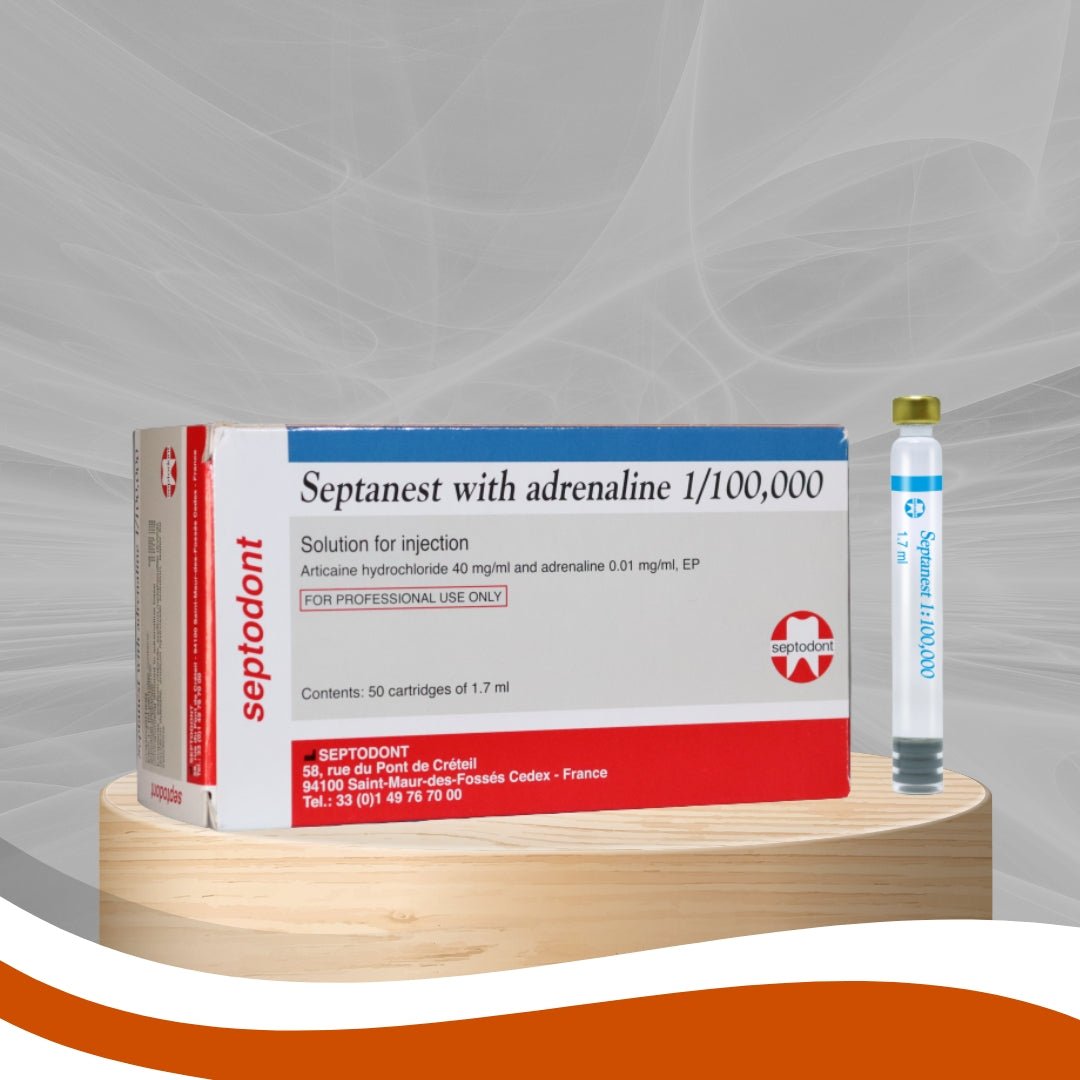 Septodont Septanest 1:100000 Local Anaesthetic - Global Surgicals