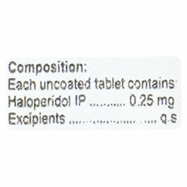 SERENACE 0.25 Tablet 20's - Global Surgicals