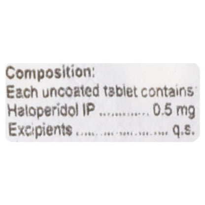 SERENACE 0.5 Tablet 20's - Global Surgicals