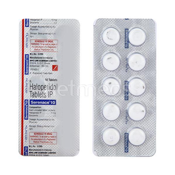 Serenace 10mg Tablet 10'S - Global Surgicals