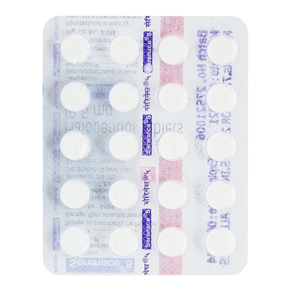 SERENACE 5 Tablet 20's - Global Surgicals