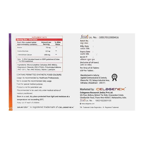 SEVENDOR Tablet 10's - Global Surgicals