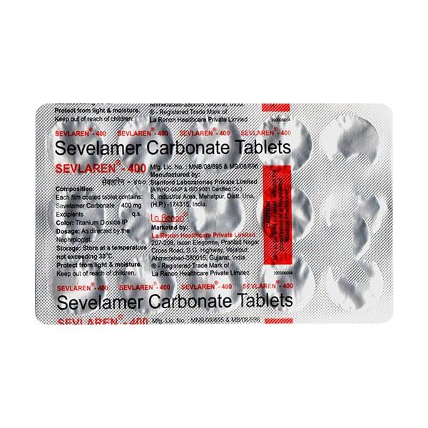 SEVLAREN 400 Tablet 15's - Global Surgicals