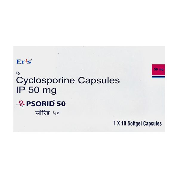 PSORID 50 Capsule 10's