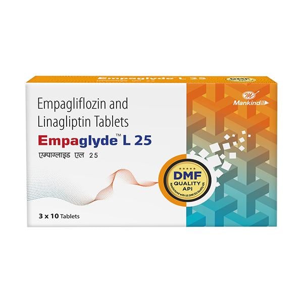 EMPAGLYDE L 25 Tablet 10's