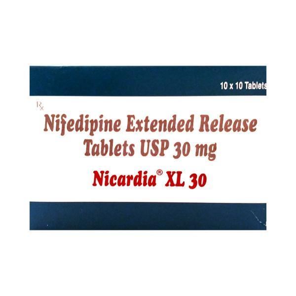 Nicardia XL 30mg Tablet 10'S