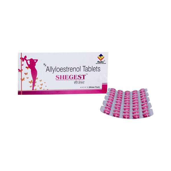 SHEGEST Tablet 10's - Global Surgicals