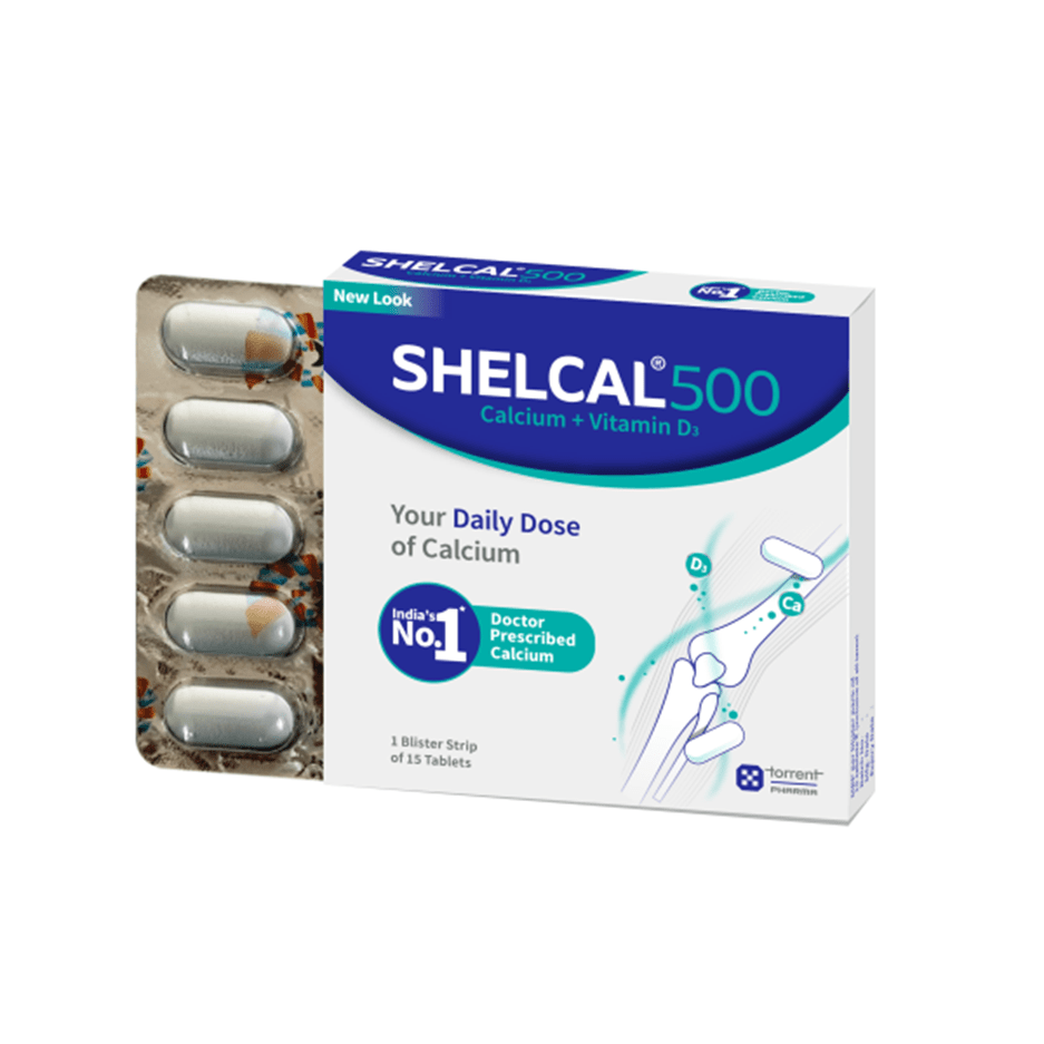 Shelcal 500mg Tablet - Global Surgicals
