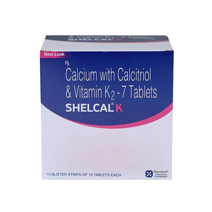 Shelcal K Tablet 15'S - Global Surgicals