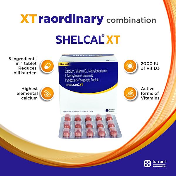 Shelcal XT Tablet 15'S - Global Surgicals