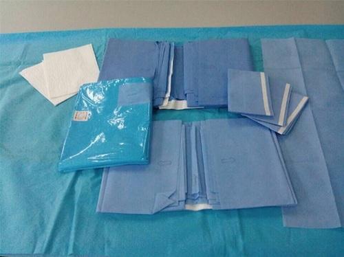 SHI Angiography Drape Set - Global Surgicals