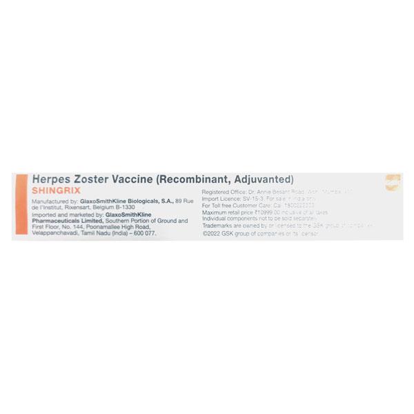 SHINGRIX Vaccine 1's - Global Surgicals