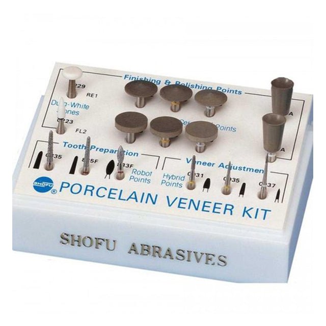 Shofu Porcelain Adjustment HP Polishing Kit - Global Surgicals