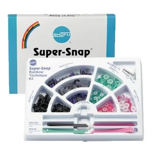 Shofu Super Snap Rainbow Technique Polishing Kit - Global Surgicals