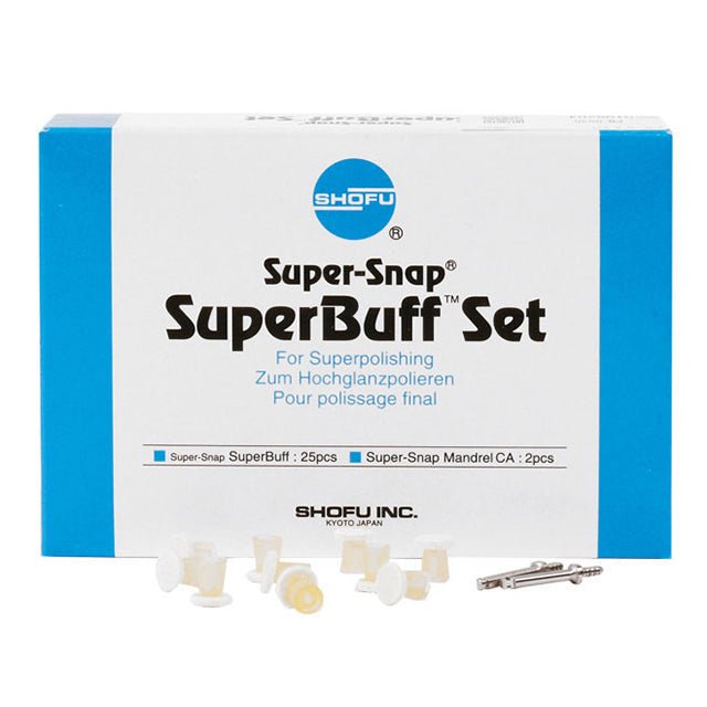 Shofu Super Snap Superbuff Set Polishing Instruments - Global Surgicals