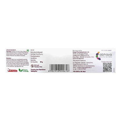 SHY NM MORE FOAMING FRESHNESS Tooth Paste 50g - Global Surgicals