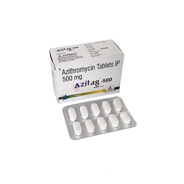 AZITAG 500 Tablet 10's