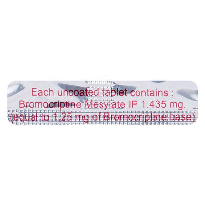 Sicriptin 1.25mg Tablet 10'S - Global Surgicals
