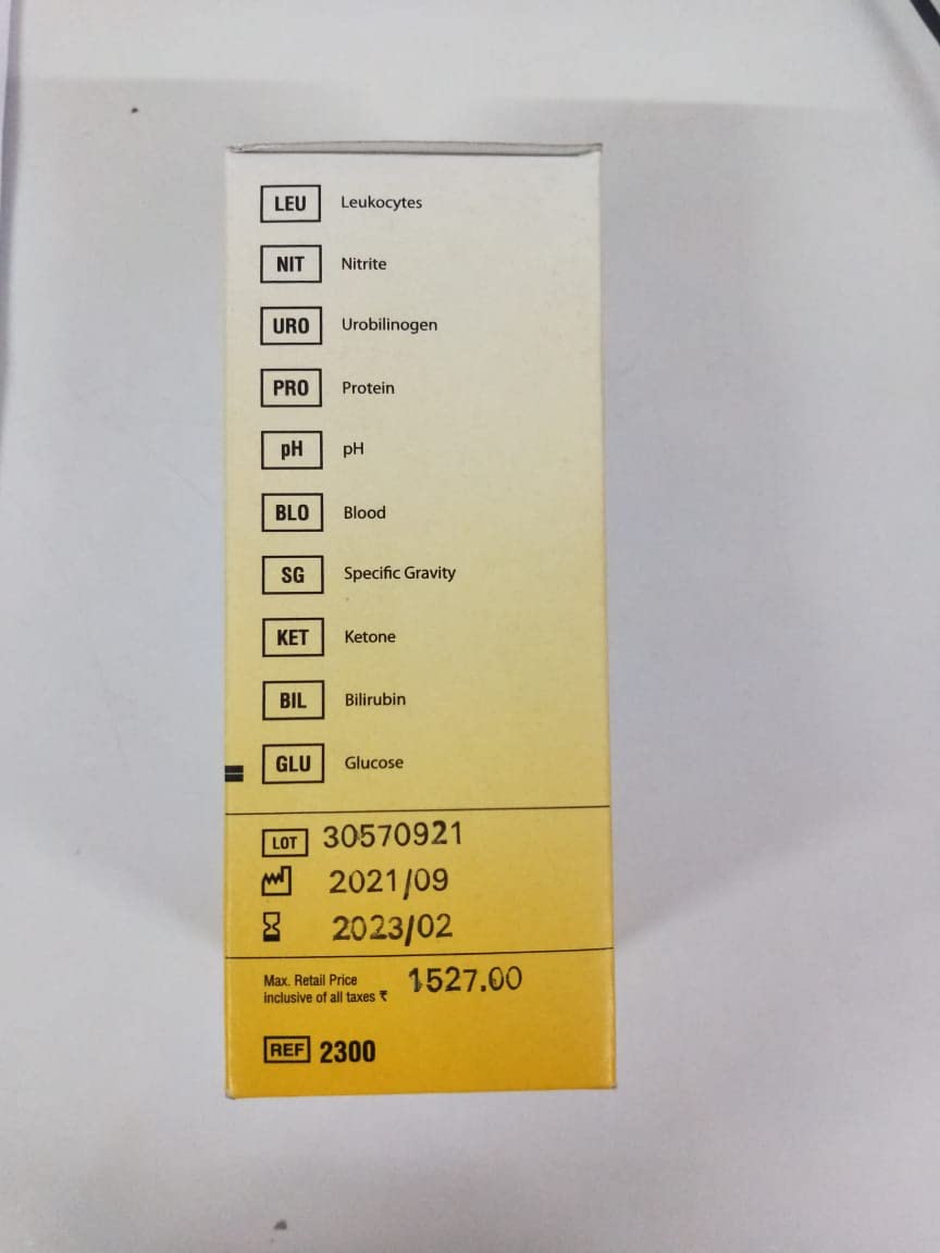 Siemens Multistix 10 Para Urine Strips - Global Surgicals