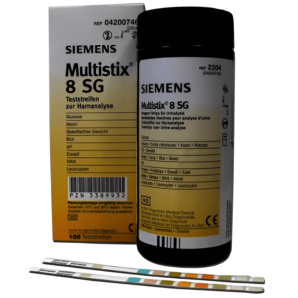 Siemens Multistix 8 Para Urine Strips - Global Surgicals