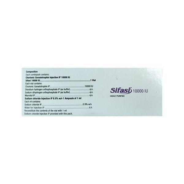 SIFASI 10000iu Injection 1's - Global Surgicals
