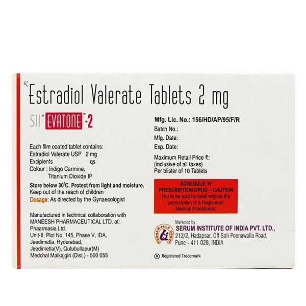 SII EVATONE 2 Tablet 10's - Global Surgicals