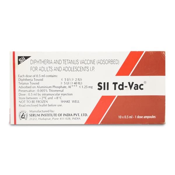 SII TD Vac Injection 1'S - Global Surgicals
