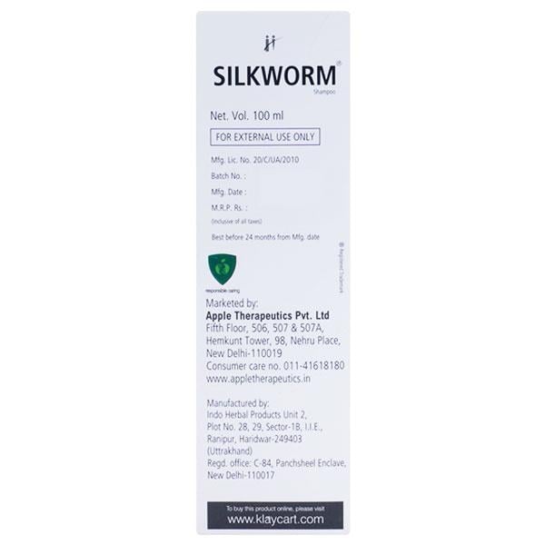 Silk Worm Shampoo 100ml - Global Surgicals