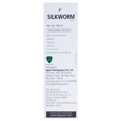 Silk Worm Shampoo 100ml - Global Surgicals