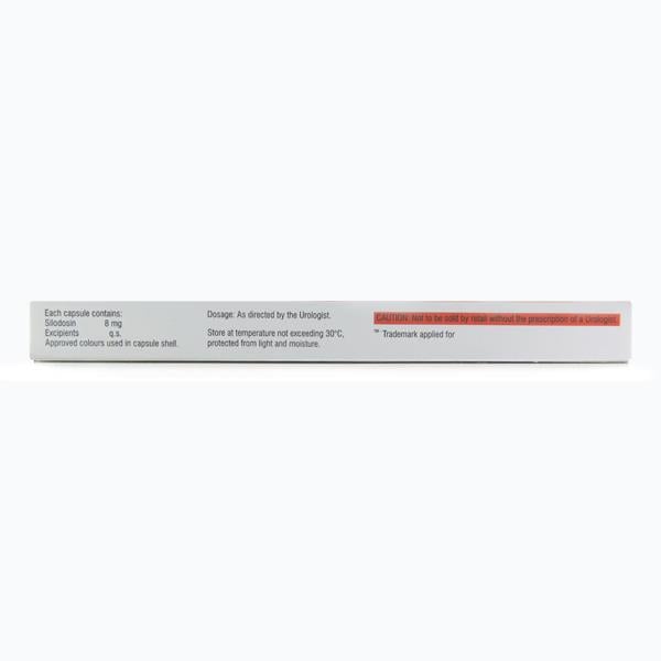 Silodal 8mg Capsule 10'S - Global Surgicals