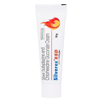 SILVEREX SSD Cream 10gm - Global Surgicals