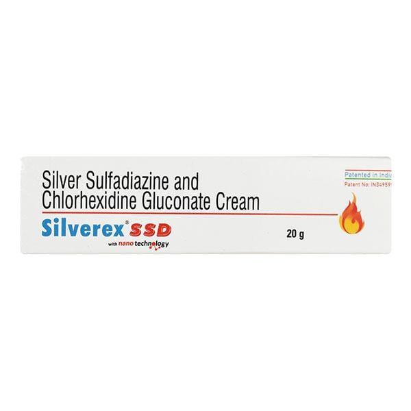 SILVEREX SSD Cream 20gm - Global Surgicals
