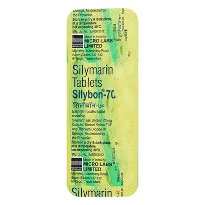 Silybon 70mg Tablet 10'S - Global Surgicals