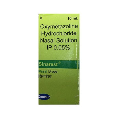 SINAREST Nasal Drops 10ml - Global Surgicals
