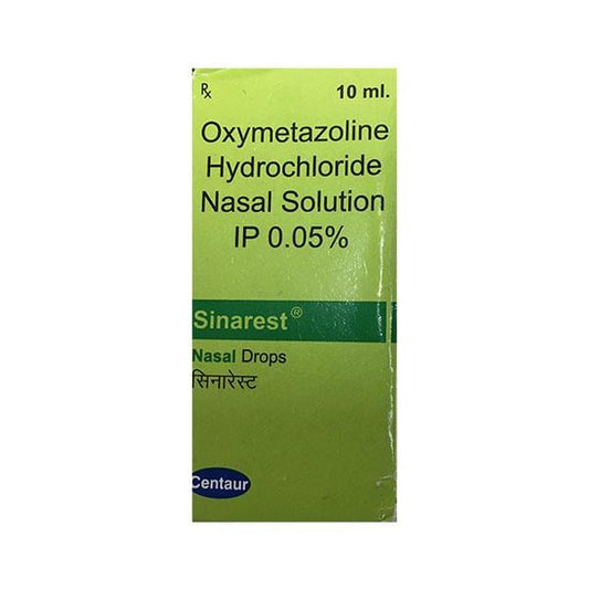 SINAREST Nasal Drops 10ml - Global Surgicals