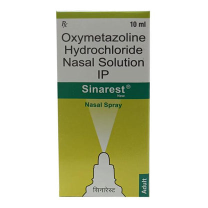 SINAREST NEW Adult Nasal Spray 10ml - Global Surgicals