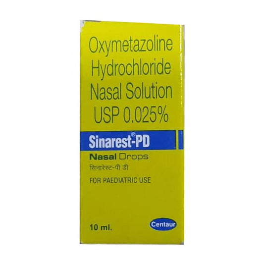 Sinarest-PD Nasal Drops 10ml (N) - Global Surgicals