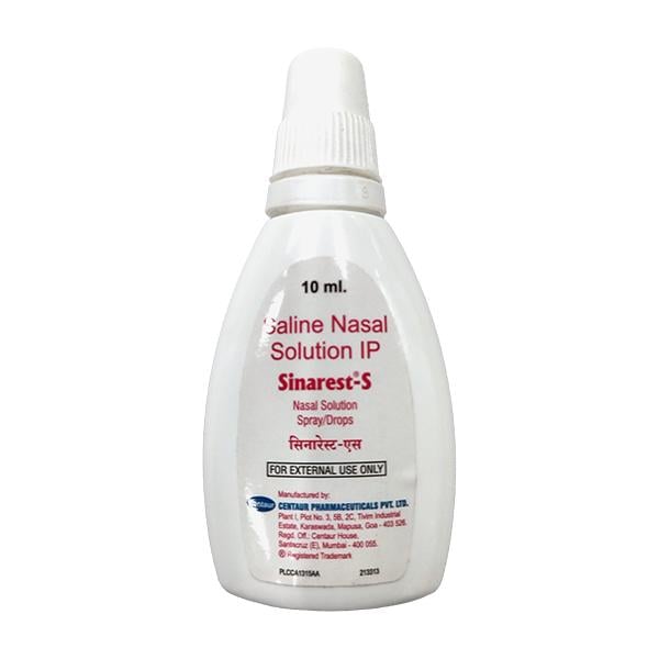 Sinarest S Nasal Drops 15ml - Global Surgicals
