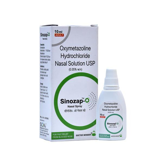 SINOZAP O ADULT Nasal Spray 10ml - Global Surgicals