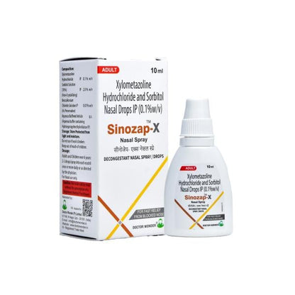 SINOZAP X ADULT Nasal Spray 10ml - Global Surgicals