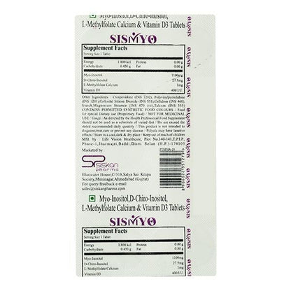 SISMYO Tablet 10's - Global Surgicals