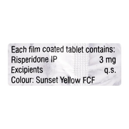Sizodon 3mg Tablet 10'S - Global Surgicals