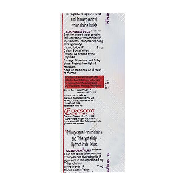 SIZONORM PLUS Tablet 10's - Global Surgicals