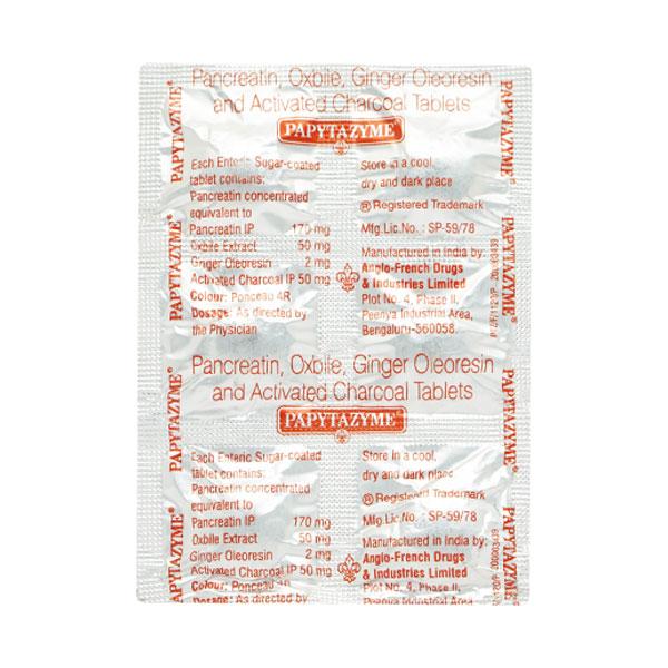 Papytazyme Tablet 10'S
