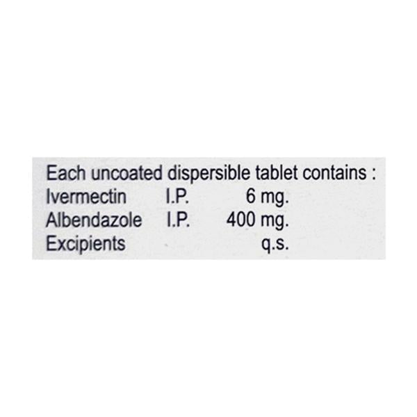 Ivercid A 400/6mg Tablet 10'S
