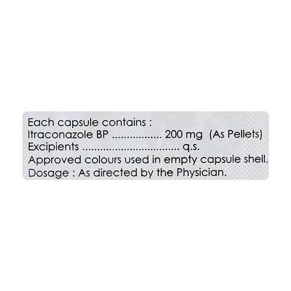 ITRALASE 200 Capsule 10's